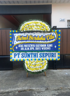 Papan Bunga Duka di Alang Laweh